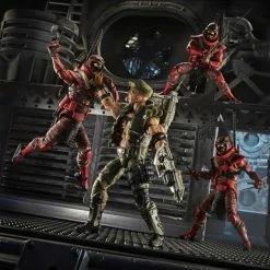 Maybang's Collectibles Hasbro G.I. Joe Classified Series Wave 2 Set Of 3 Figures Cobra Commander, Red Ninja & Gung-Ho