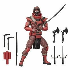 Maybang's Collectibles Hasbro G.I. Joe Classified Series Wave 2 Set Of 3 Figures Cobra Commander, Red Ninja & Gung-Ho