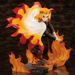 Maybang's Collectibles Kotobukiya Demon Slayer Kimetsu No Yaiba ArtFX J Kyoujurou Rengoku (Purgatory Anjuro) Statue