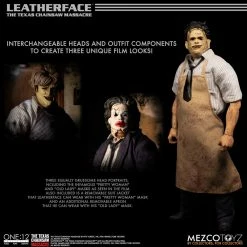 Vendor-unknown Mezco Toyz One:12 Collective The Texas Chainsaw Massacre (1974) Leatherface - Deluxe Edition 1/12 Scale Action Figure