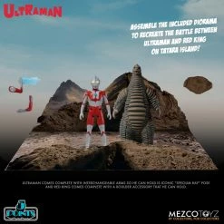 Maybang's Collectibles Mezco Toyz 5 Points Ultraman & Red King Boxed Set