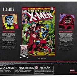 Maybang's Collectibles Hasbro Marvel Comics 80th Anniversary Marvel Legends X-Men Colossus And Juggernaut 6-Inch Action Figures 2 Pack