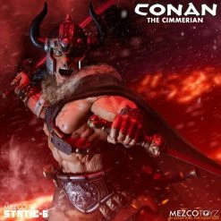Maybang's Collectibles Mezco Toyz Conan Static-6 Conan The Cimmerian 1/6 Scale Statue