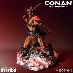Maybang's Collectibles Mezco Toyz Conan Static-6 Conan The Cimmerian 1/6 Scale Statue