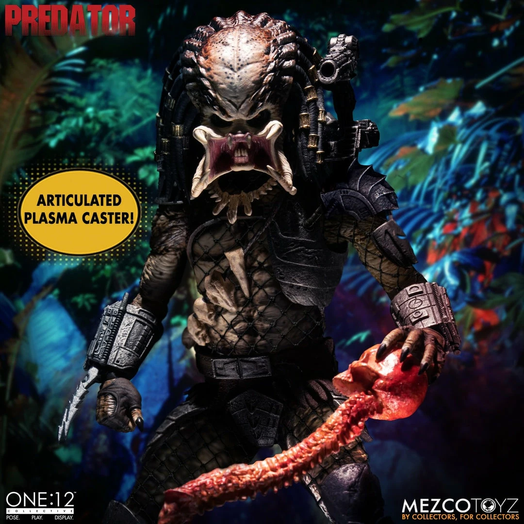 Maybang's Collectibles Mezco Toyz One:12 Collective Predator Classic Jungle Hunter Predator - Deluxe Edition 1/12 Scale Action Figure 5 Maybang's Collectibles Mezco Toyz One:12 Collective Predator Classic Jungle Hunter Predator - Deluxe Edition 1/12 Scale Action Figure