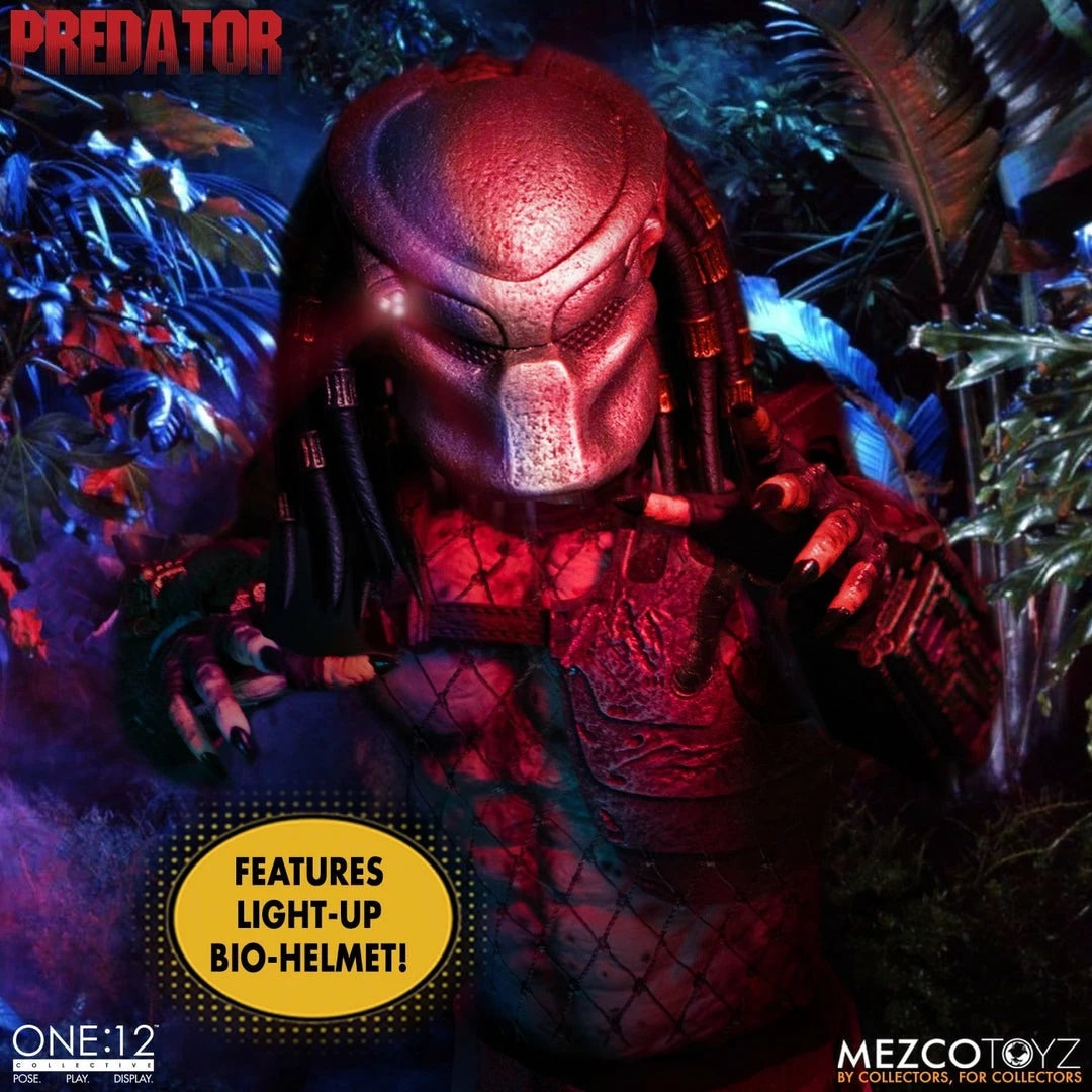 Maybang's Collectibles Mezco Toyz One:12 Collective Predator Classic Jungle Hunter Predator - Deluxe Edition 1/12 Scale Action Figure 6 Maybang's Collectibles Mezco Toyz One:12 Collective Predator Classic Jungle Hunter Predator - Deluxe Edition 1/12 Scale Action Figure