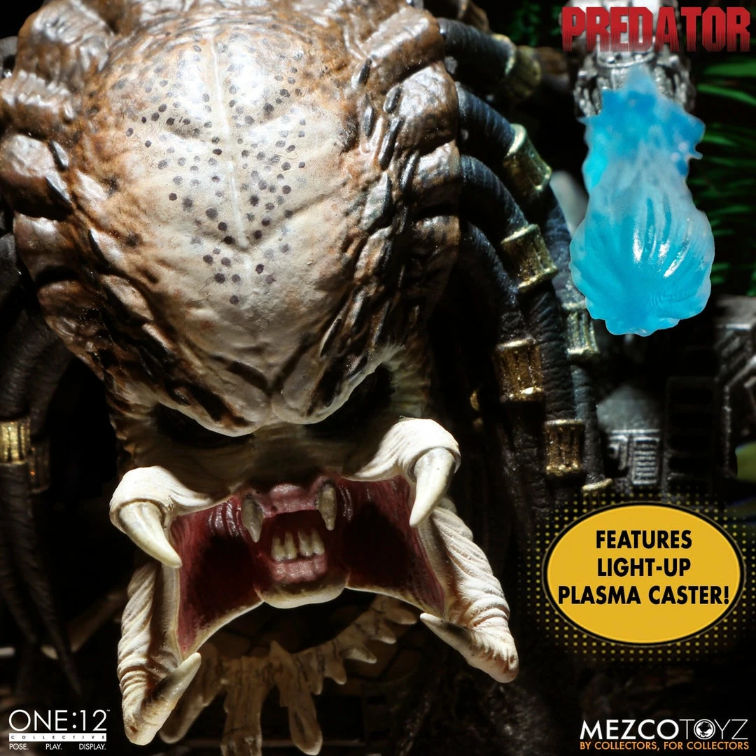 Maybang's Collectibles Mezco Toyz One:12 Collective Predator Classic Jungle Hunter Predator - Deluxe Edition 1/12 Scale Action Figure 9 Maybang's Collectibles Mezco Toyz One:12 Collective Predator Classic Jungle Hunter Predator - Deluxe Edition 1/12 Scale Action Figure