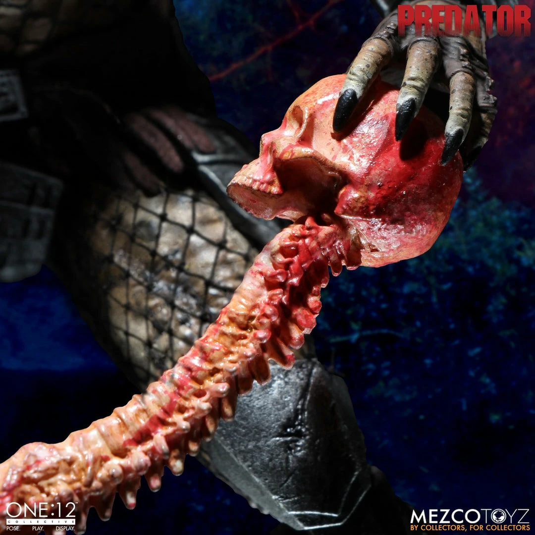Maybang's Collectibles Mezco Toyz One:12 Collective Predator Classic Jungle Hunter Predator - Deluxe Edition 1/12 Scale Action Figure 11 Maybang's Collectibles Mezco Toyz One:12 Collective Predator Classic Jungle Hunter Predator - Deluxe Edition 1/12 Scale Action Figure