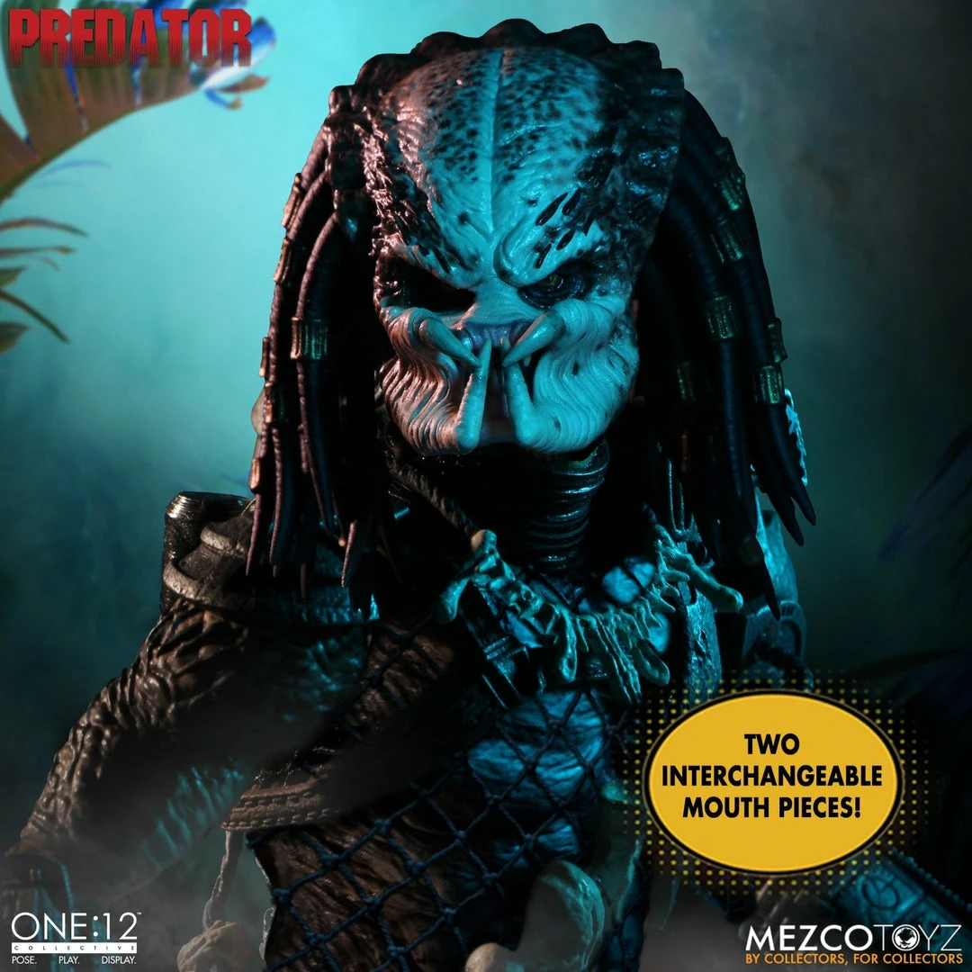 Maybang's Collectibles Mezco Toyz One:12 Collective Predator Classic Jungle Hunter Predator - Deluxe Edition 1/12 Scale Action Figure 12 Maybang's Collectibles Mezco Toyz One:12 Collective Predator Classic Jungle Hunter Predator - Deluxe Edition 1/12 Scale Action Figure