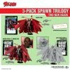Maybang's Collectibles McFarlane Toys Spawn Kickstarter Remastered 2020 3-Pack Trilogy Set Signed By Todd McFarlane