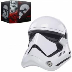 Maybang's Collectibles Hasbro Star Wars The Black Series First Order Stormtrooper Premium Electronic Helmet Prop Replica