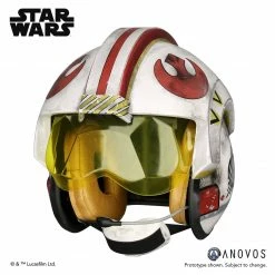 Vendor-unknown ANOVOS Star Wars Luke Skywalke Rebel Pilot Helmet Accessory Full Size Helmet Prop Replica