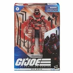 Maybang's Collectibles Hasbro G.I. Joe Classified Series Wave 2 Set Of 3 Figures Cobra Commander, Red Ninja & Gung-Ho