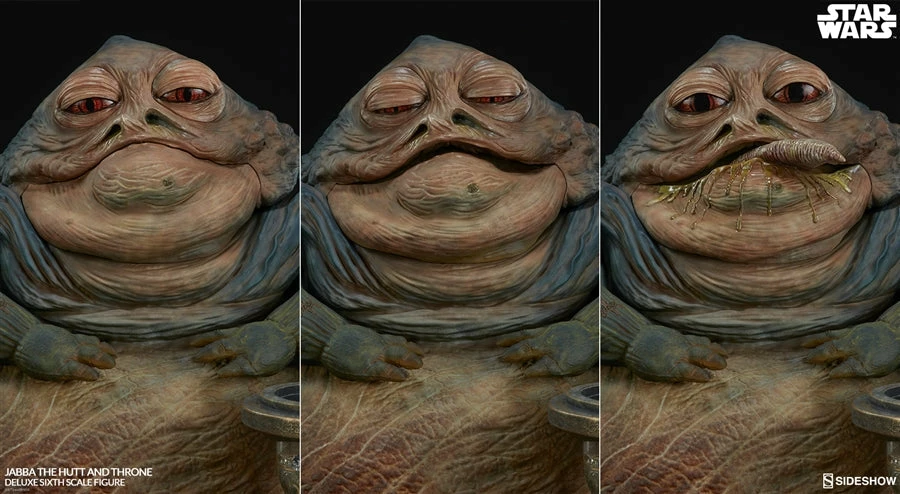 Vendor-unknown Sideshow Collectibles Sideshow Star Wars Jabba The Hutt And Throne Deluxe 1/6 Scale Figure 6 Vendor-unknown Sideshow Collectibles Sideshow Star Wars Jabba The Hutt And Throne Deluxe 1/6 Scale Figure