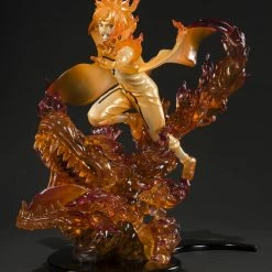 Maybang's Collectibles Bandai Naruto Figuarts ZERO Kurama Minato Namikaze (Kizuna Relation) PVC Statue
