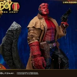 Maybang's Collectibles Blitzway Hellboy II The Golden Army Hellboy 1/4 Superb Scale Statue Others
