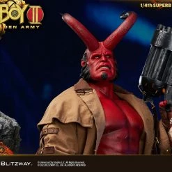 Maybang's Collectibles Blitzway Hellboy II The Golden Army Hellboy 1/4 Superb Scale Statue Others