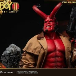 Maybang's Collectibles Blitzway Hellboy II The Golden Army Hellboy 1/4 Superb Scale Statue Others