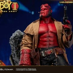 Maybang's Collectibles Blitzway Hellboy II The Golden Army Hellboy 1/4 Superb Scale Statue Others