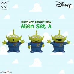 Maybang's Collectibles HEROCROSS Hybrid Vinyl Series 015 Disney Toy Story Alien Set A Vinyl Figure