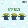 Maybang's Collectibles HEROCROSS Hybrid Vinyl Series 015 Disney Toy Story Alien Set C Vinyl Figure