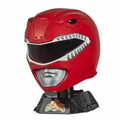 Maybang's Collectibles Hasbro Mighty Morphin Power Rangers Lightning Collection Red Ranger 1:1 Scale Wearable Helmet