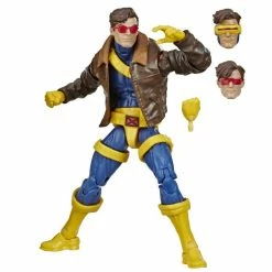 Maybang's Collectibles Hasbro Marvel Comics 80th Anniversary Marvel Legends X-Men Jean Grey, Cyclops, And Wolverine 6-Inch Action Figure 3-Pack