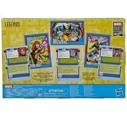 Maybang's Collectibles Hasbro Marvel Comics 80th Anniversary Marvel Legends X-Men Jean Grey, Cyclops, And Wolverine 6-Inch Action Figure 3-Pack