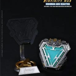 Maybang's Collectibles Marvel Comics Dimension Studio Marvel Licensed Avengers Infinity War Iron Man Mark L 50 Wearable Arc Reactor Movie Prop Replica