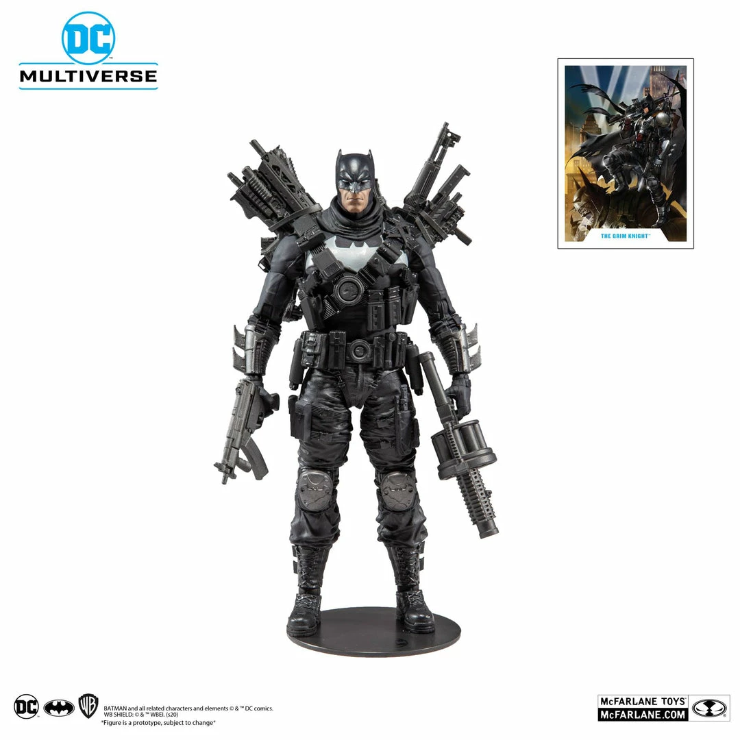Maybang's Collectibles McFarlane Toys McFarlane DC Multiverse The Batman Who Laughs The Grim Knight Batman Action Figure 2 Maybang's Collectibles McFarlane Toys McFarlane DC Multiverse The Batman Who Laughs The Grim Knight Batman Action Figure
