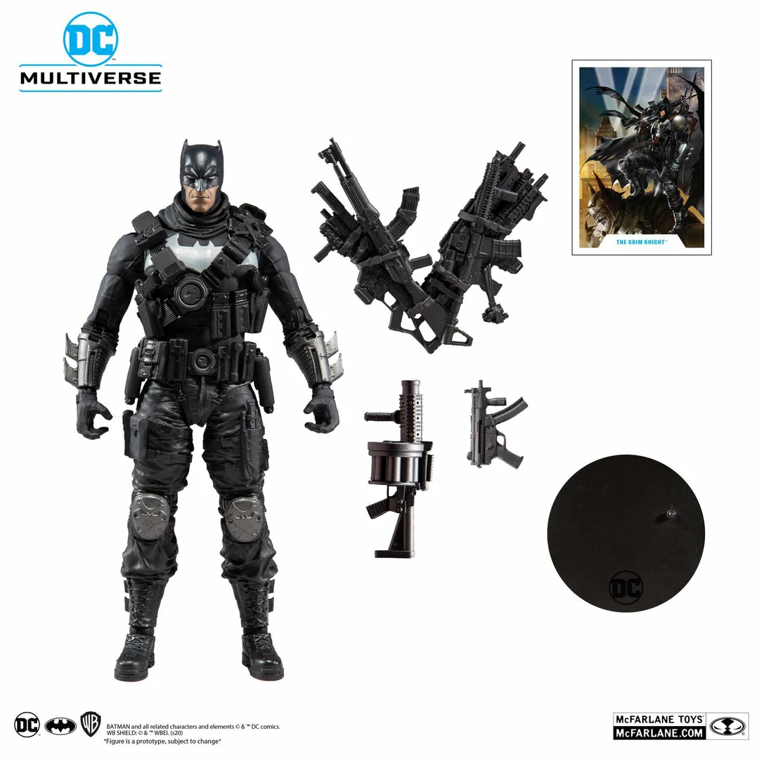 Maybang's Collectibles McFarlane Toys McFarlane DC Multiverse The Batman Who Laughs The Grim Knight Batman Action Figure 6 Maybang's Collectibles McFarlane Toys McFarlane DC Multiverse The Batman Who Laughs The Grim Knight Batman Action Figure