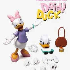 Maybang's Collectibles HEROCROSS Hybrid Metal Figuration 059 Disney Daisy Duck Diecast Action Figure