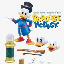 Maybang's Collectibles HEROCROSS Hybrid Metal Figuration 060 Disney Scrooge McDuck Diecast Action Figure