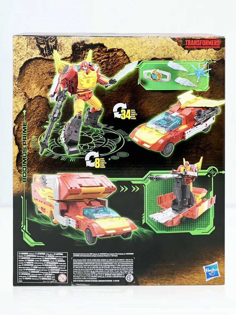 Maybang's Collectibles Hasbro Transformers Generations War For Cybertron Kingdom Commander WFC-K29 Rodimus Prime Action Figure 2 Maybang's Collectibles Hasbro Transformers Generations War For Cybertron Kingdom Commander WFC-K29 Rodimus Prime Action Figure