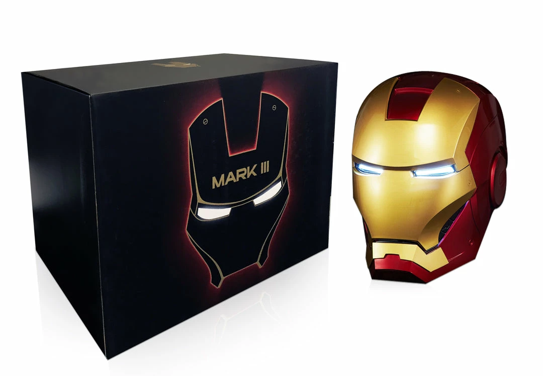Maybang's Collectibles Killerbody Marvel Iron Man 1/1 Scale Full Size Mark III LED Motorized Helmet Marvel Comics 10 Maybang's Collectibles Killerbody Marvel Iron Man 1/1 Scale Full Size Mark III LED Motorized Helmet Marvel Comics