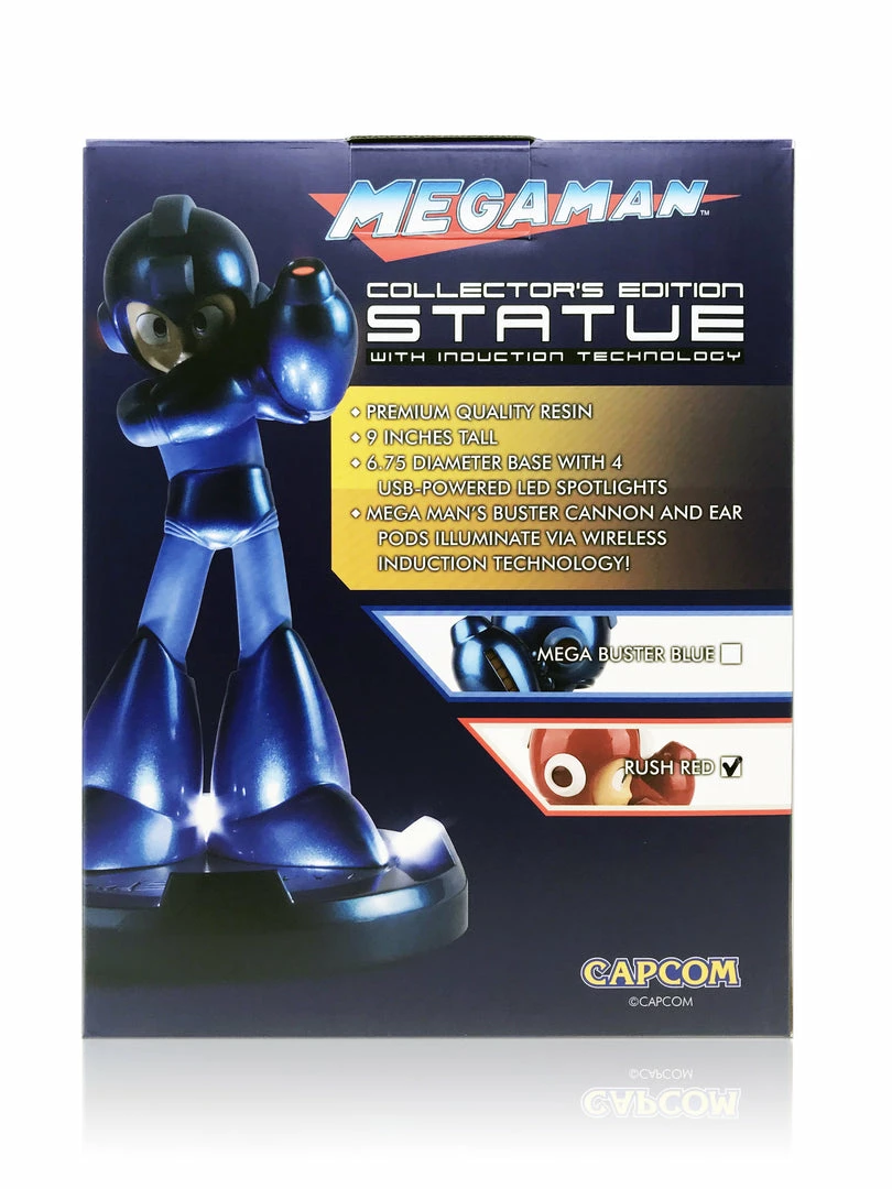 Maybang's Collectibles Classic SDCC Comic Con 2016 Exclusive Capcom Mega Man Megaman 25th Anniversay 10" LED Statue 7 Maybang's Collectibles Classic SDCC Comic Con 2016 Exclusive Capcom Mega Man Megaman 25th Anniversay 10" LED Statue