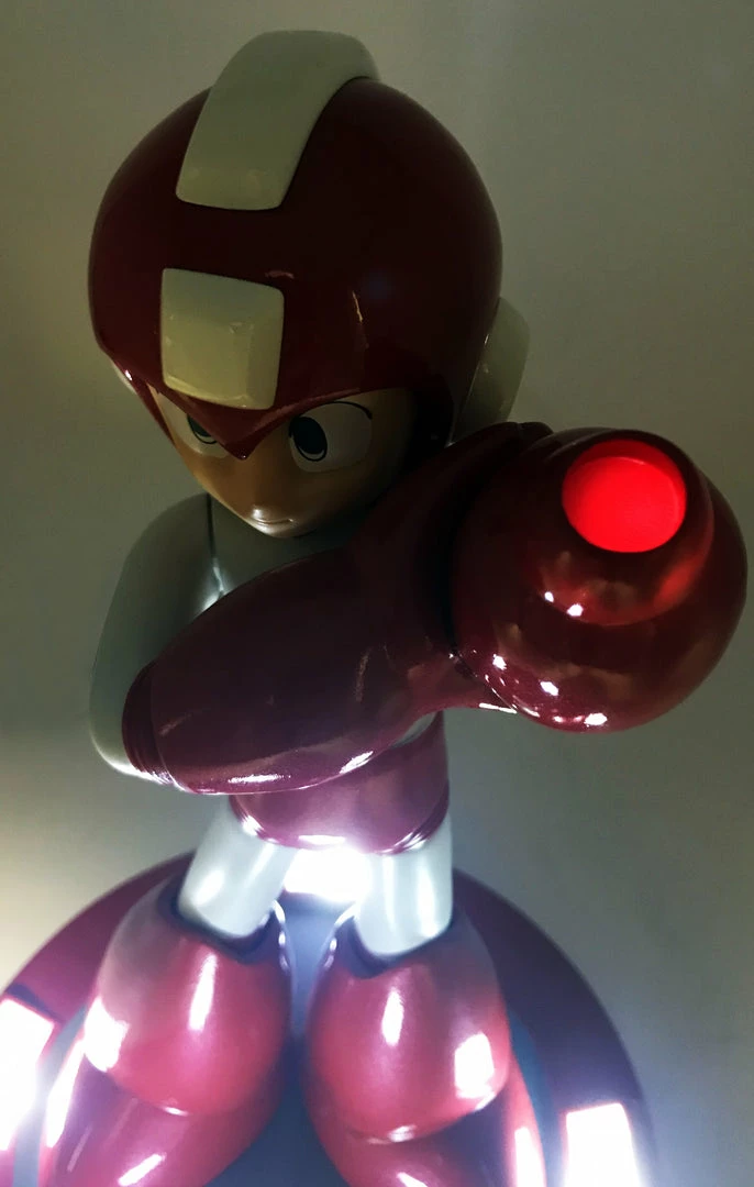 Maybang's Collectibles Classic SDCC Comic Con 2016 Exclusive Capcom Mega Man Megaman 25th Anniversay 10" LED Statue 4 Maybang's Collectibles Classic SDCC Comic Con 2016 Exclusive Capcom Mega Man Megaman 25th Anniversay 10" LED Statue