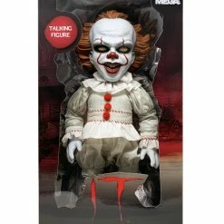 Maybang's Collectibles Mezco Toyz Designer Series IT (2017) Mega Scale 15" Talking Pennywise Doll 15 Maybang's Collectibles Mezco Toyz Designer Series IT (2017) Mega Scale 15