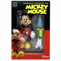 Maybang's Collectibles HEROCROSS Hybrid Metal Figuration 078 Disney Mickey Mouse (Birthday Edition) Diecast Action Figure
