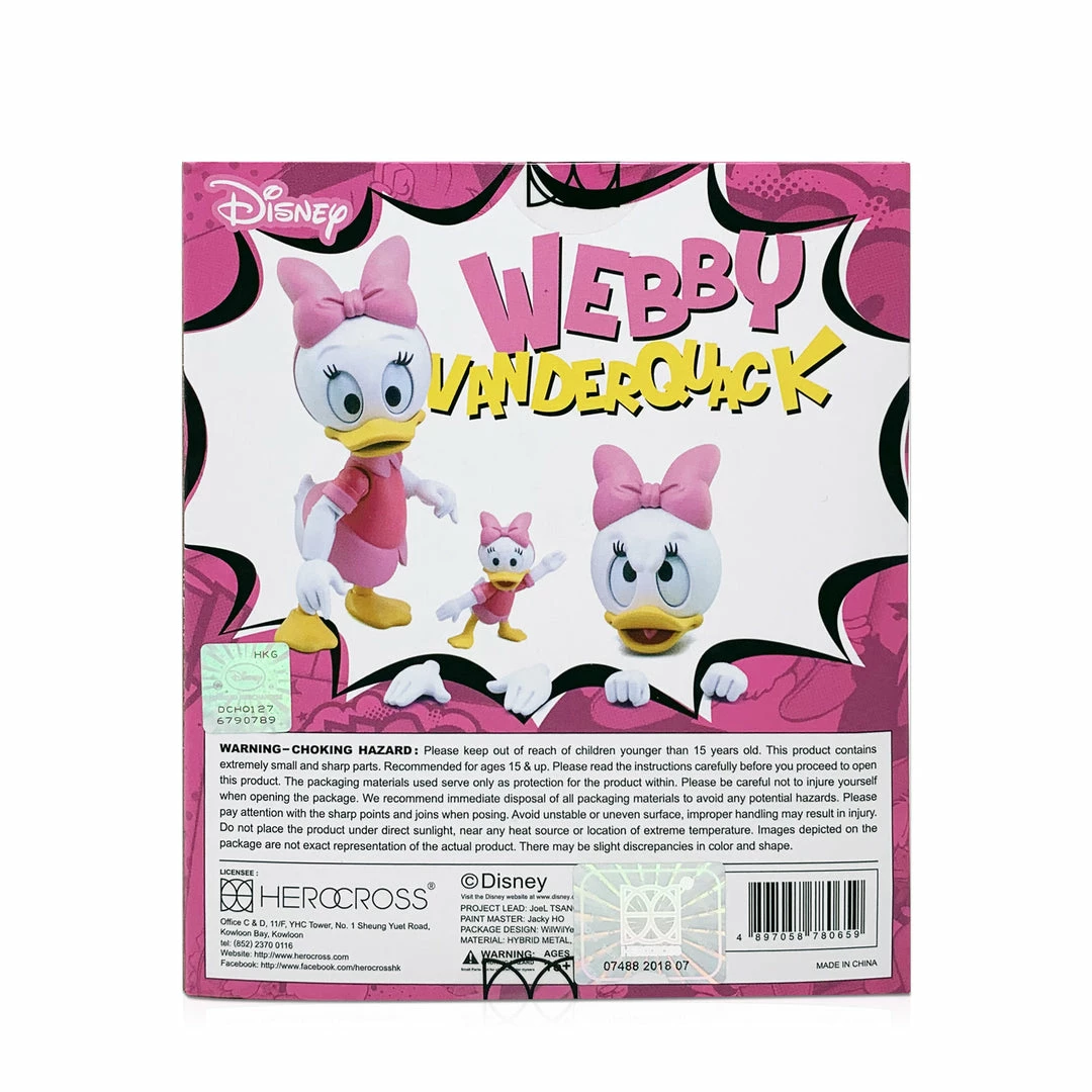 Maybang's Collectibles HEROCROSS Hybrid Metal Figuration 065 Disney Webby Duck Diecast Action Figure 10 Maybang's Collectibles HEROCROSS Hybrid Metal Figuration 065 Disney Webby Duck Diecast Action Figure