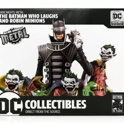 Maybang's Collectibles DC Comics Dark Nights Metal The Batman Who Laughs & Robin Minions Deluxe Limited Edition Statue DC Collectibles