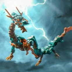 Maybang's Collectibles 52Toys MegaBOX MB-14 Azure Dragon Transforming Figure (Special Green Storage Box)
