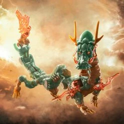 Maybang's Collectibles 52Toys MegaBOX MB-14 Azure Dragon Transforming Figure (Special Green Storage Box)