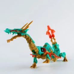 Maybang's Collectibles 52Toys MegaBOX MB-14 Azure Dragon Transforming Figure (Special Green Storage Box)