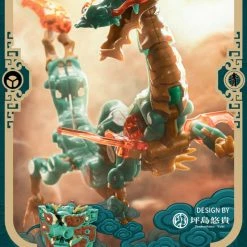 Maybang's Collectibles 52Toys MegaBOX MB-14 Azure Dragon Transforming Figure (Special Green Storage Box)