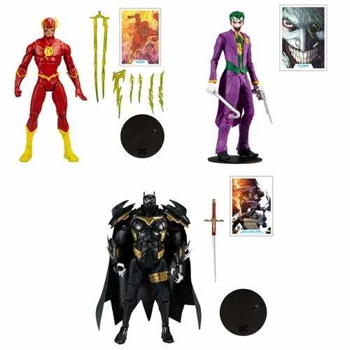 Maybang's Collectibles DC Multiverse Wave 3 Set Of 3 Action Figures Batman: Curse Of The White Knight DC Multiverse Azrael Batman Armor, The Joker & The Flash McFarlane Toys 1 Maybang's Collectibles DC Multiverse Wave 3 Set Of 3 Action Figures Batman: Curse Of The White Knight DC Multiverse Azrael Batman Armor, The Joker & The Flash McFarlane Toys