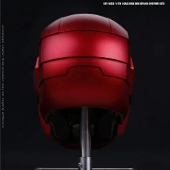 Maybang's Collectibles Marvel Comics Dimension Studio Marvel Iron Man 3 Iron Man Mark XLII 42 1:1 Full Size Electronic Motorized Wearable Helmet Movie Prop Replica