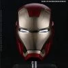 Maybang's Collectibles Marvel Comics Dimension Studio Marvel Iron Man 3 Iron Man Mark XLII 42 1:1 Full Size Electronic Motorized Wearable Helmet Movie Prop Replica