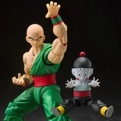 Maybang's Collectibles Premium Bandai Exclusive Dragon Ball Z S.H.Figuarts Tenshinhan & Chaoz Figure Set