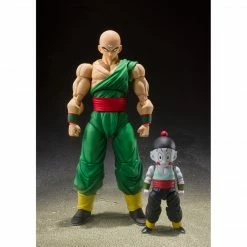 Maybang's Collectibles Premium Bandai Exclusive Dragon Ball Z S.H.Figuarts Tenshinhan & Chaoz Figure Set